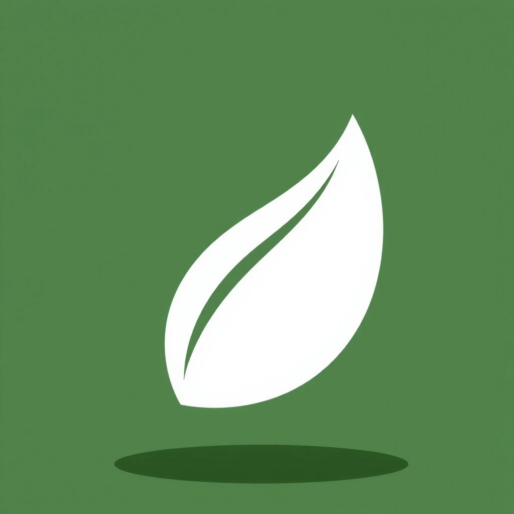 Leaf icon representing pure plant-based ingredients